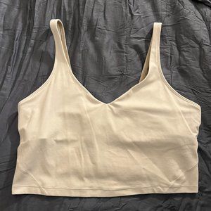 White lululemon Align Tank Top Size 14
